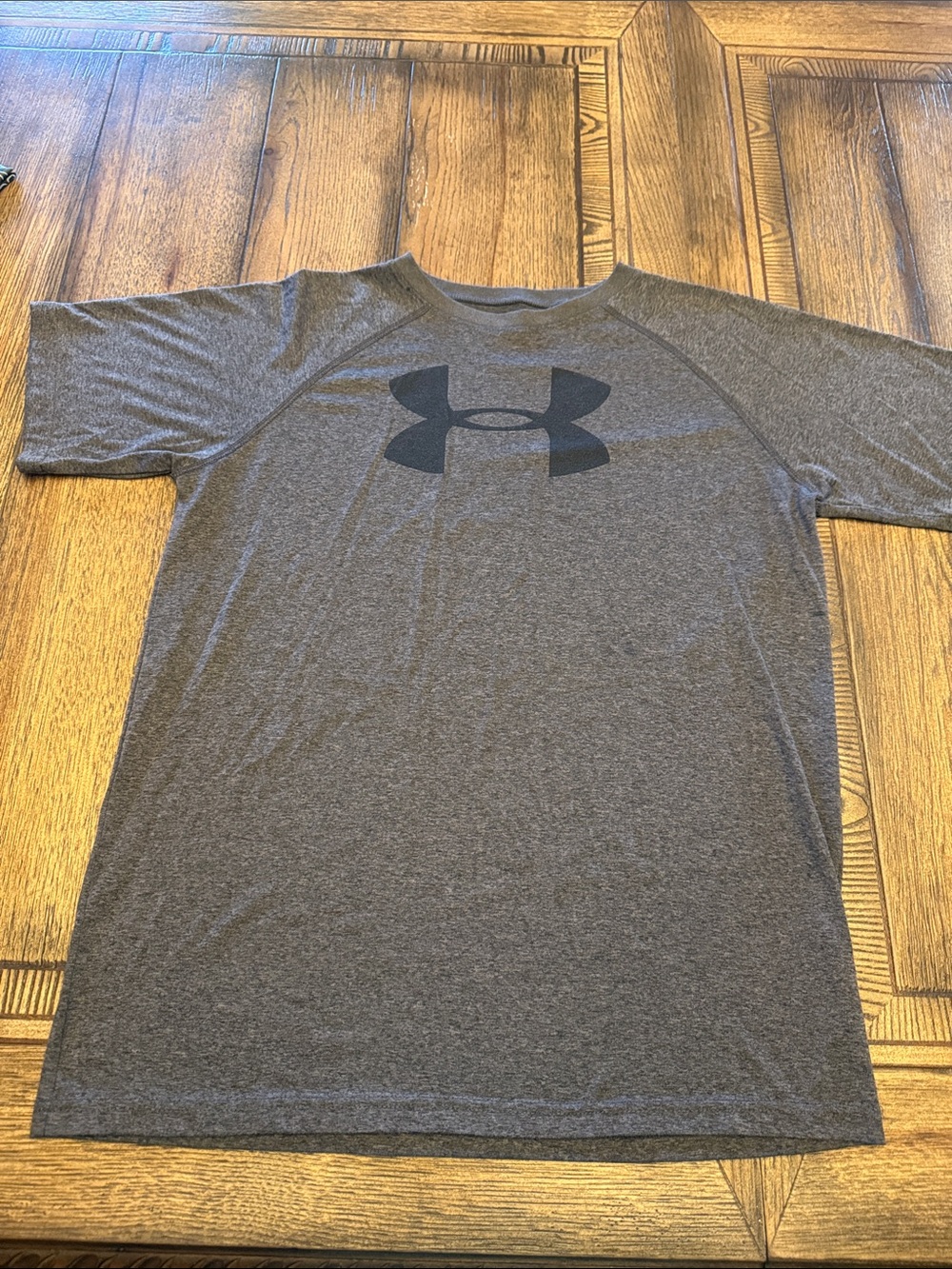 Under Armour Gray Short-Sleeve Logo Tee